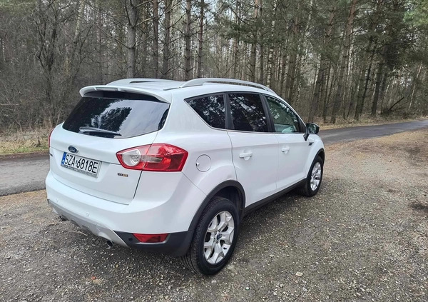 Ford Kuga cena 33800 przebieg: 259000, rok produkcji 2009 z Łęczyca małe 232